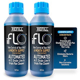 iFLO® Smart A/C Drain Line Cleaner and Drain Pan Cleaner Cartridge Concentrate, Fast-Acting, Long-Lasting HVAC System Solution for Tough Clogs