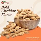 NY Spice Shop Cheddar Sticks - 5 Pound Fresh Sesame Sticks Cheddar Snack Mix - Crunchy Cheddar Sesame Savory Snack Bites Crisp Texture - Everyday