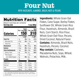 Jordans Slow Baked Granola | Four Nut Granola with Almonds, Brazil Nuts and Pecans | No Artificial Flavors, Colors, or Preservatives, non-GMO | Better