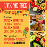 Organic Taco Seasoning - Rock Yo Taco by Flavor Seed, Gluten Free, Low Sodium Mexican Spice Blend for Cooking, No Sugar, Zero Calorie, Mild & Keto