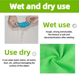 Microfiber Cleaning Cloth, 5 Pcs 12x12 inch High Performance towels- 2000 Washes, Soft Quick Drying Microfiber Towel, Reusable, Microfiber Towels