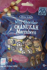 Milk Chocolate Chanukah Maccabees - Bag of 20