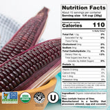 USDA Organic Blue Corn Flour 1lb, Flour for Tortillas, Sopes, and Mexican Dishes, Gluten-Free, Kosher and Vegan, Masa Flour for Baking, Just About