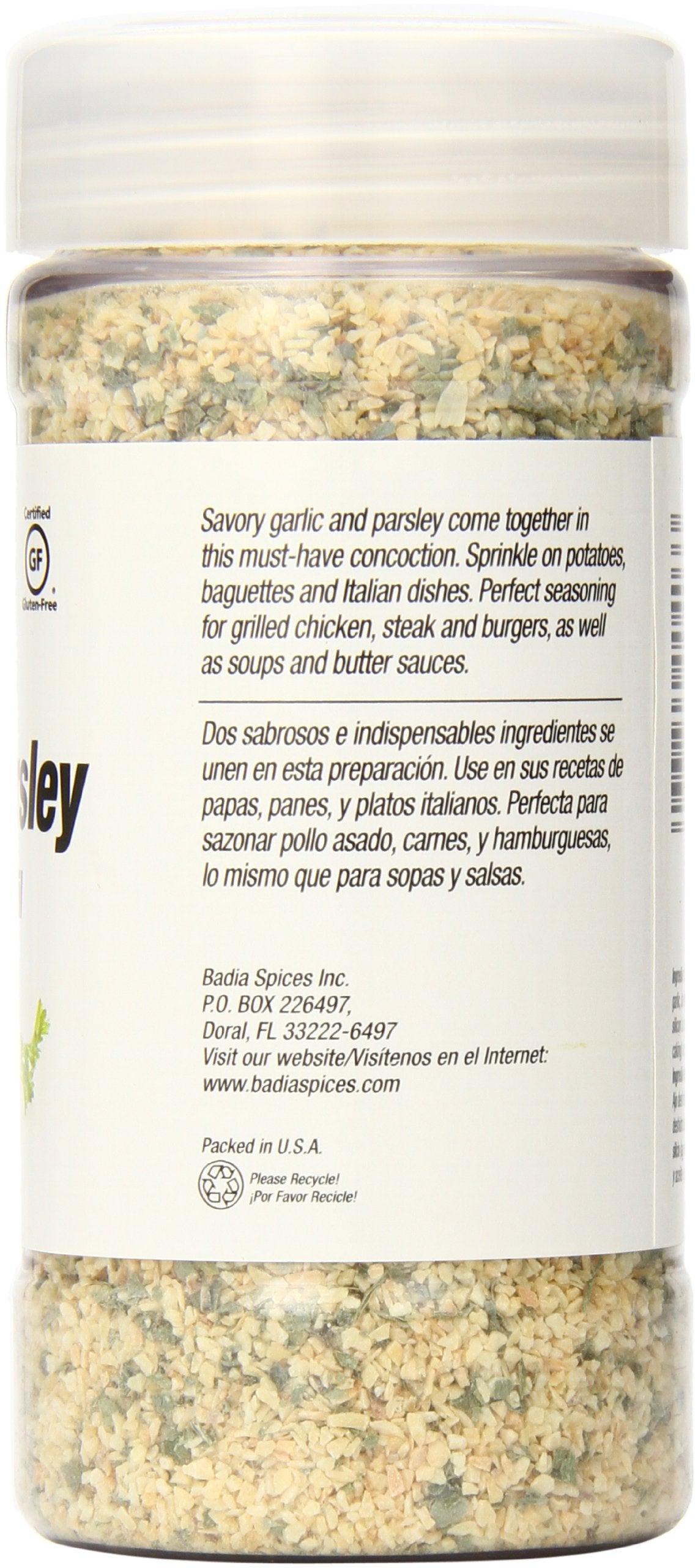 Badia Garlic Ground with Parsley, 5 Ounce (Pack of 12)