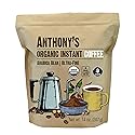 Anthony's Organic Instant Coffee,14oz, Ultra Fine Microground, Gluten Free, Arabica, Non GMO