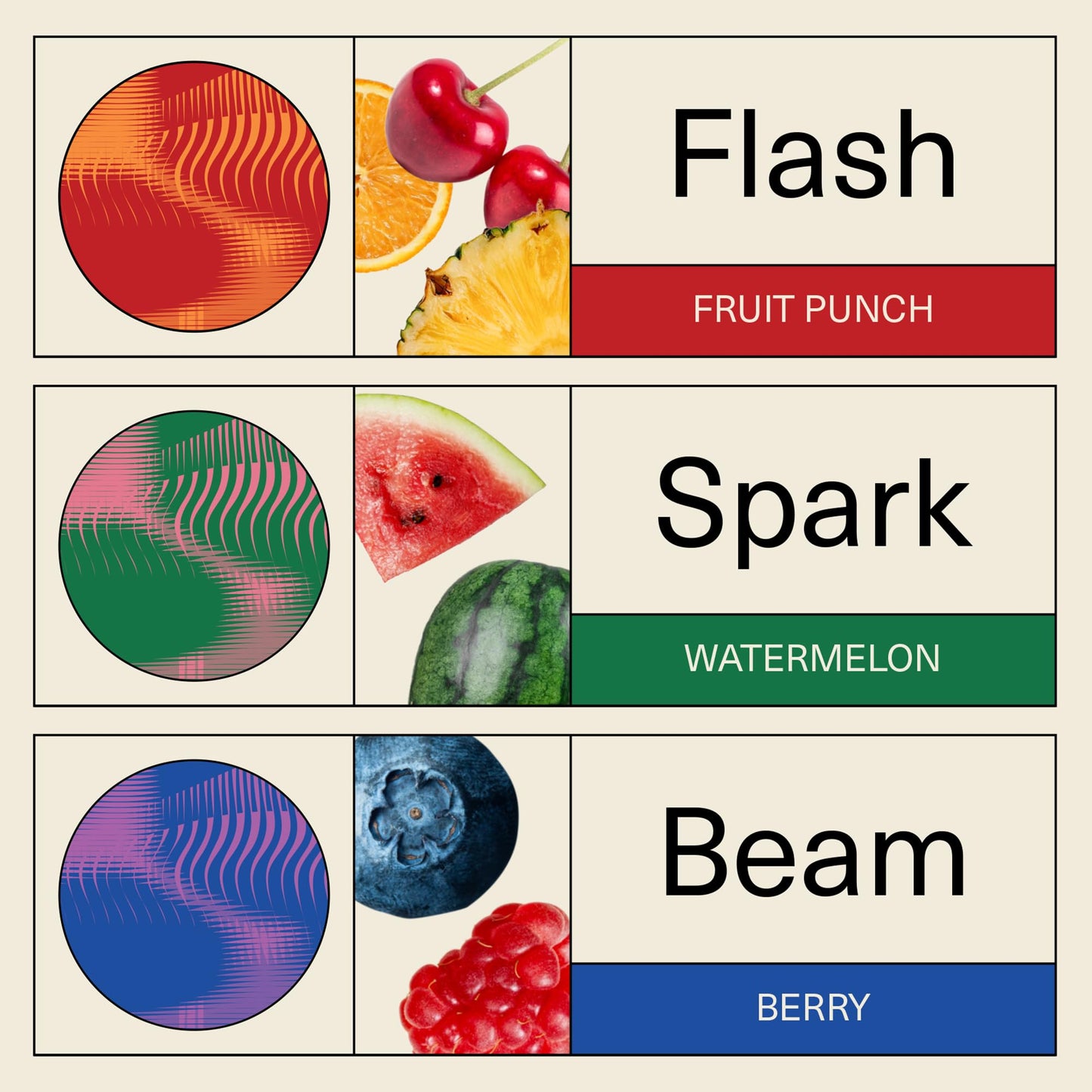 Torch Energy Starter Kit: Sugar Free Energy Drink Mix, Caffeine Drink Mix, Reusable Bottle, Six Caps, 3 Flavors (Flash Fruit Punch, Spark Watermelon