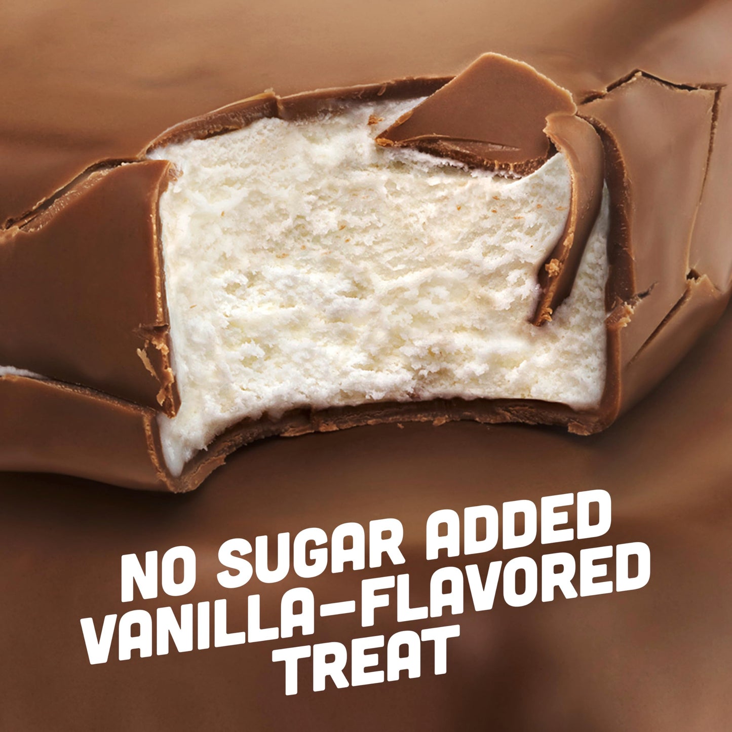 Klondike Frozen Dairy Dessert Bars, Original No Sugar Added Dessert Bar 6 Count for a Delicious Frozen Treat, Kosher Certified, Made With No