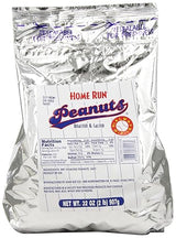 Azar Nut Company Peanuts, Blanched, Dry Roasted, Salted, 32-Ounce Resealable Bags (Pack of 3)