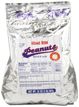 Azar Nut Company Peanuts, Blanched, Dry Roasted, Salted, 32-Ounce Resealable Bags (Pack of 3)