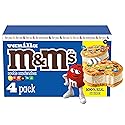 M&M'S Vanilla Ice Cream Cookie Sandwiches, Reduced Fat Vanilla Ice Cream Dessert Cookie Sandwich, 4 Pack, 4 Oz