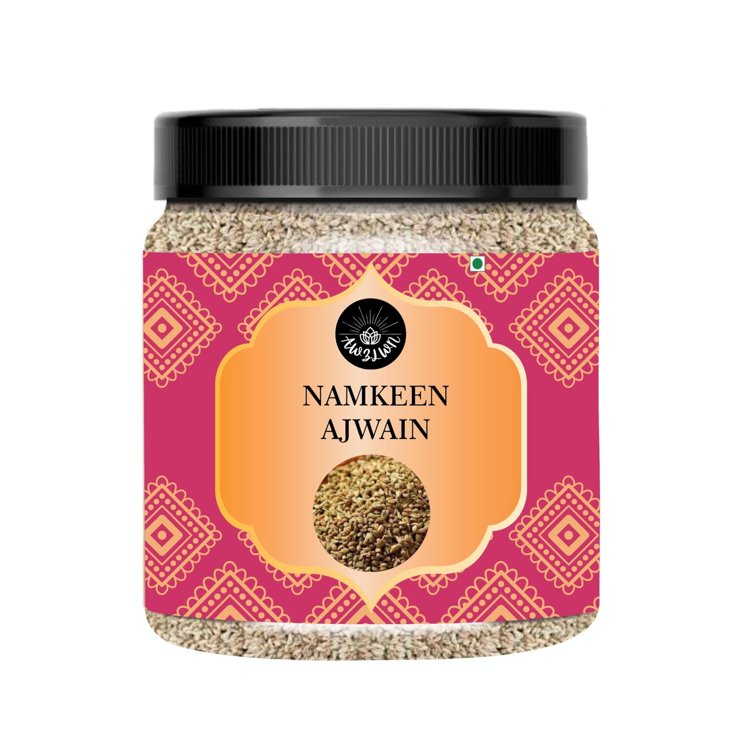 AWZLWN Natural Namkeen Ajwain 7.05 OZ (200 GM) | Set oF 1 | AWZLWN