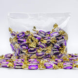 Turkish Soft Caramel with Chocolate Cream Filling - 1 lb Eclairs Candy, Individually Wrapped, Bulk Bag