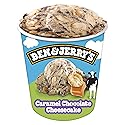 Ben & Jerry's Caramel Chocolate Cheesecake Ice Cream Pint Non-GMO 16oz