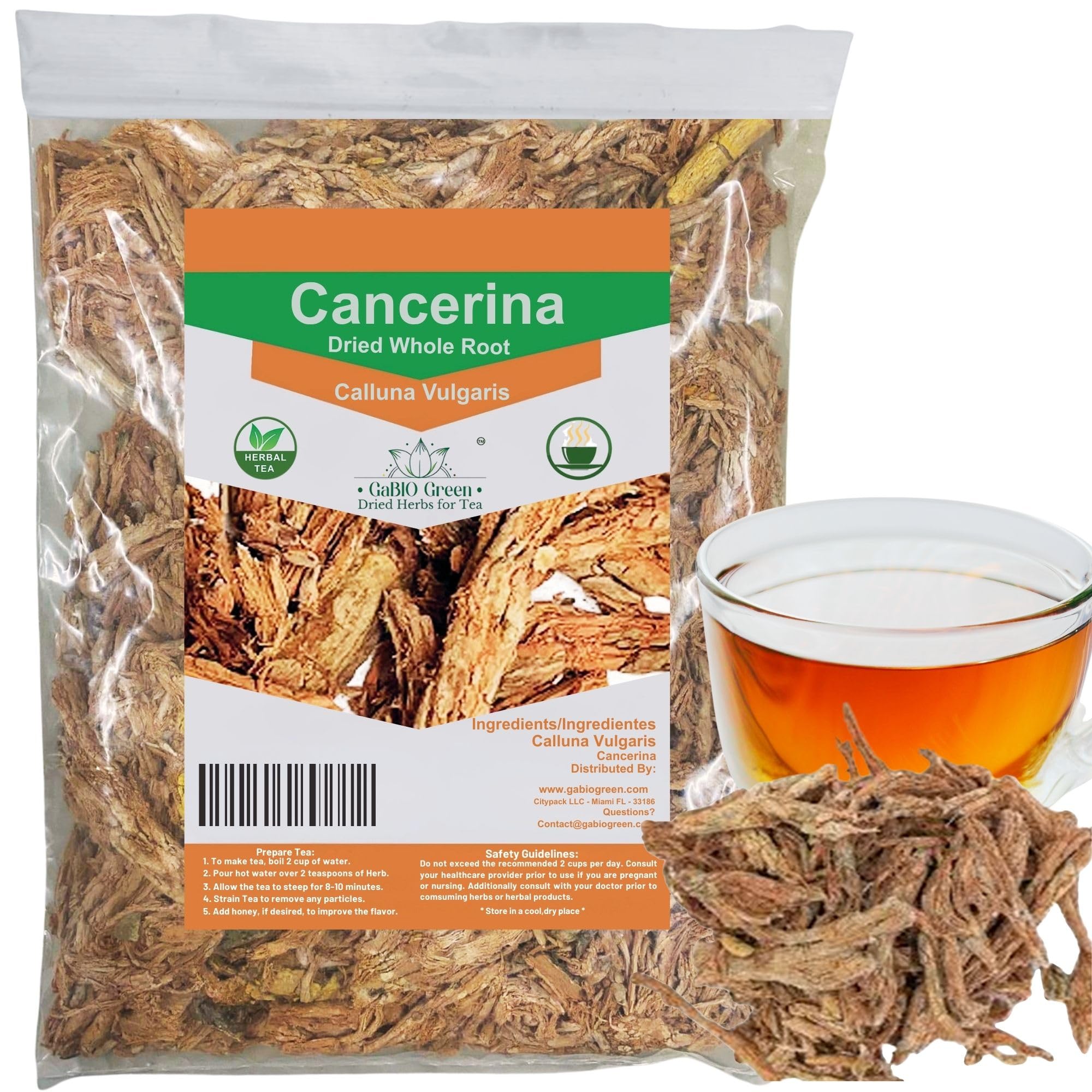 Cancerina Hierba Mexicana 4 oz - 100% natural Cancerina Tea Herbs 4 oz, Calluna Vulgaris, Cancerina Herbs, Hierva mexicana, Anahuac Cancerian