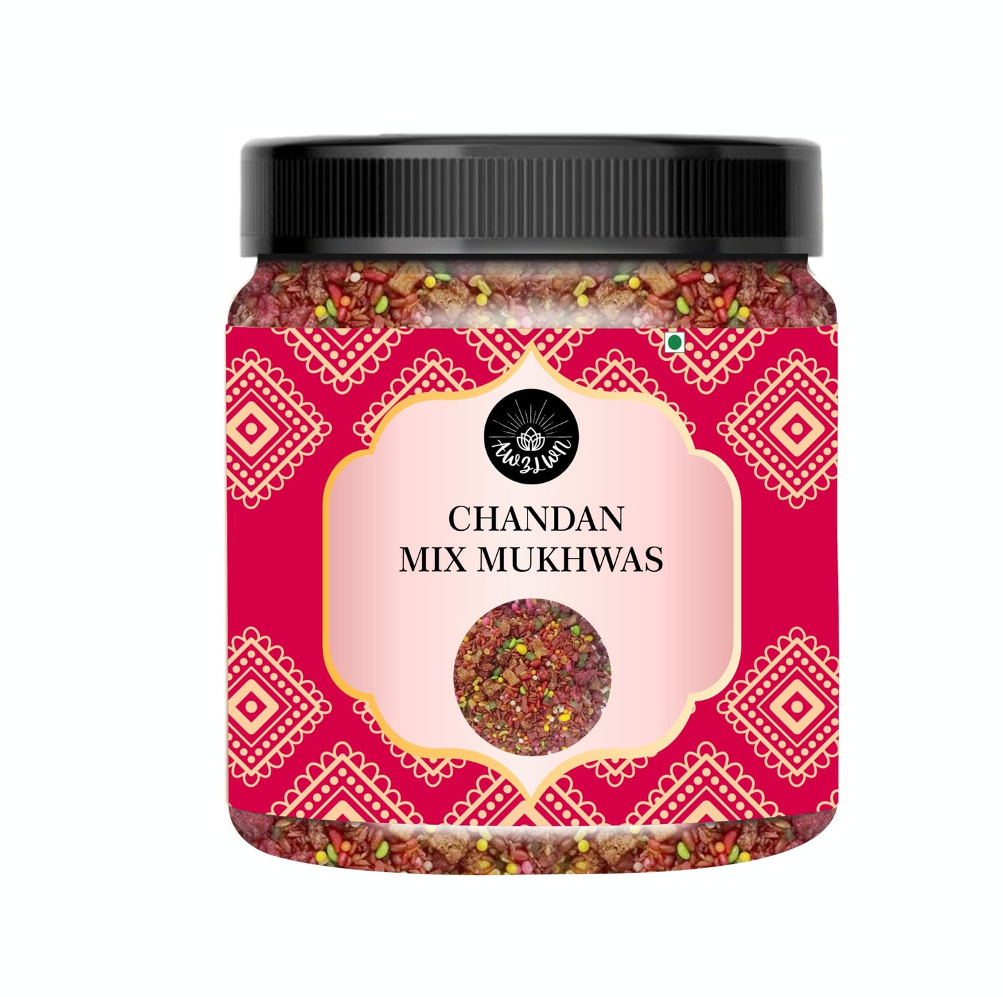 AWZLWN Natural Chandan Mix Mukhwas 3.52 OZ (100 GM) | Set oF 1 | AWZLWN