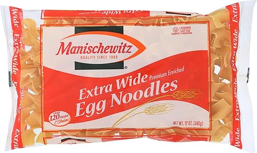 Manischewitz Flakes Egg Noodles, 12 Ounce
