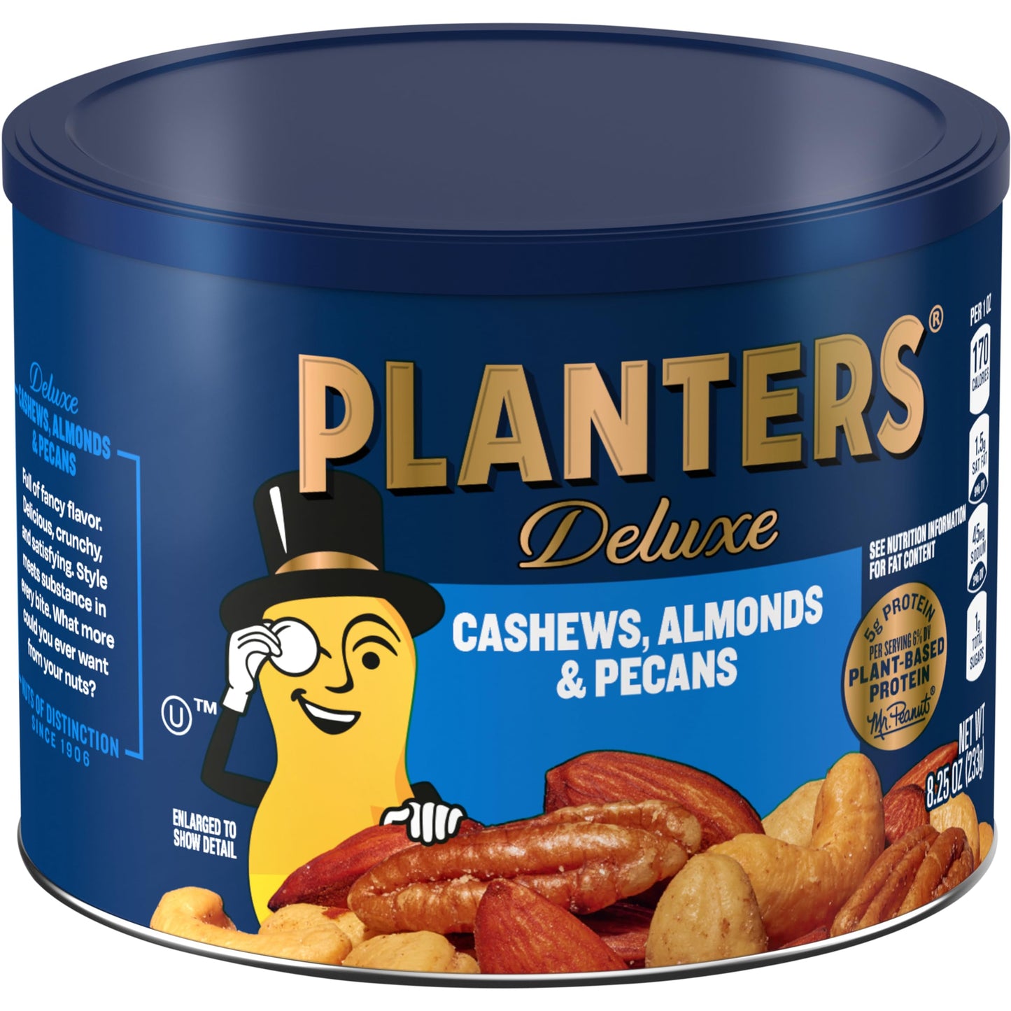 Planters Select Cashews (Almonds & Pecans Nut Mix, 8.25 oz Canister)