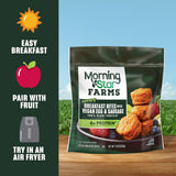 MorningStar Farms Plant Based Corn Dogs, Vegan Meat (4 Count)