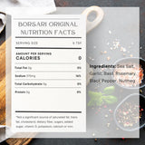 Borsari Original Seasoning Salt - Seasoned Salt Blend - Gourmet Seasonings With Herbs and Spices - All Natural Seasoning Blend for Cooking (Original 4