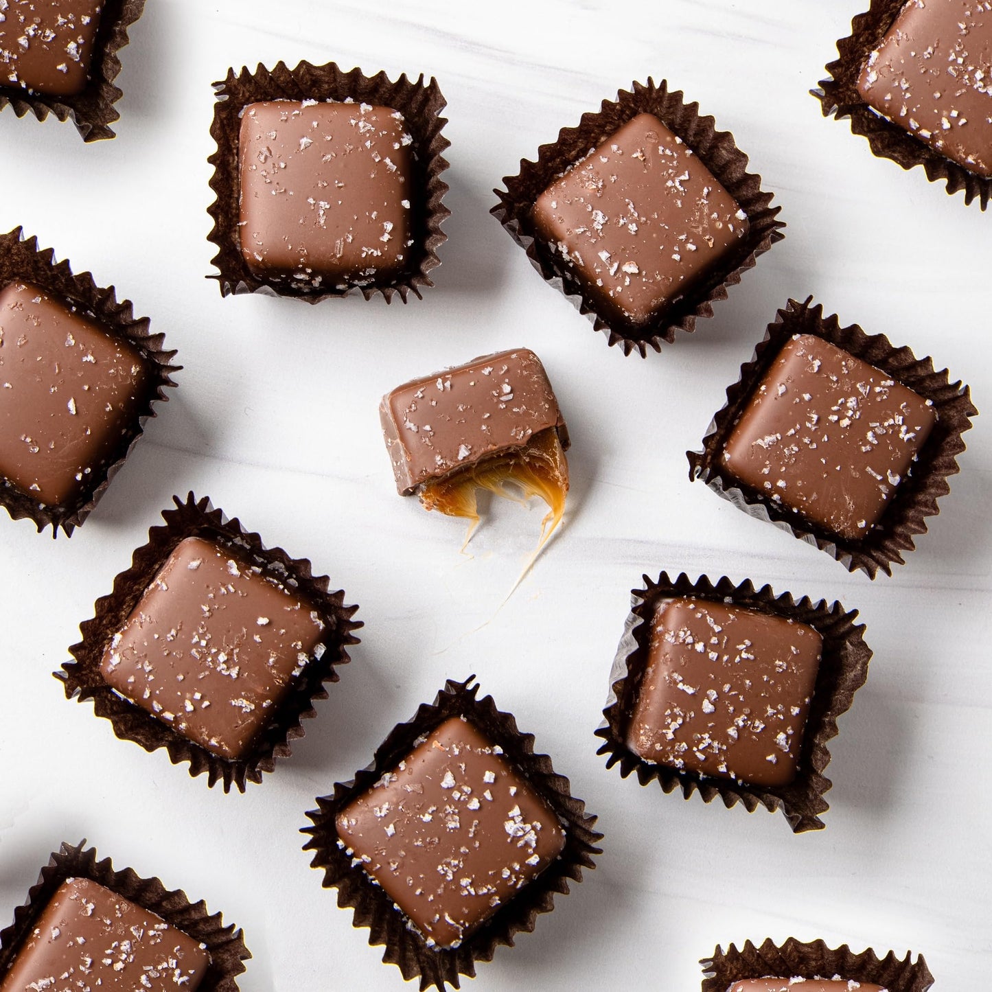 Gig Harbor Candy Company Milk Chocolate Sea Salt Caramels - 6 oz