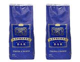 Grande Italia Espresso; Small Batch Artisan Roasted: Bar, Crema e Gusto, Whole Bean (2LB Bag, Pack of 2)