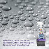 Invisible Shield Stainless Steel Cleaner & Protector with Hydrogen Peroxide - 32 fl. oz by UNELKO- Clean-X 2 pack