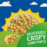 Kix Whole Grain Breakfast Cereal, Crispy Corn Cereal Puffs, Family Size, 18 oz