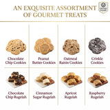 Dulcet Gift Basket for All Occasions - Gourmet Cookies & Rugelach in Elegant Luxury Designed Gift Box - Birthday, Sympathy, Get Well, Corporate