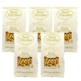 Pasta Toscana | Bronze Die Pasta | Italian Durum Wheat Semolina | Bronze die Pasta, 16 oz (Pack of 5, Fusilli)