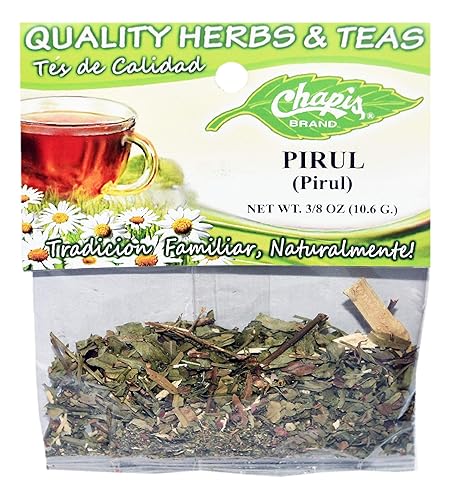3 PIECES CHAPIS PIRUL NATURAL HERBS HIERBAS Net Wt. 3/8 oz. (10.6 g)