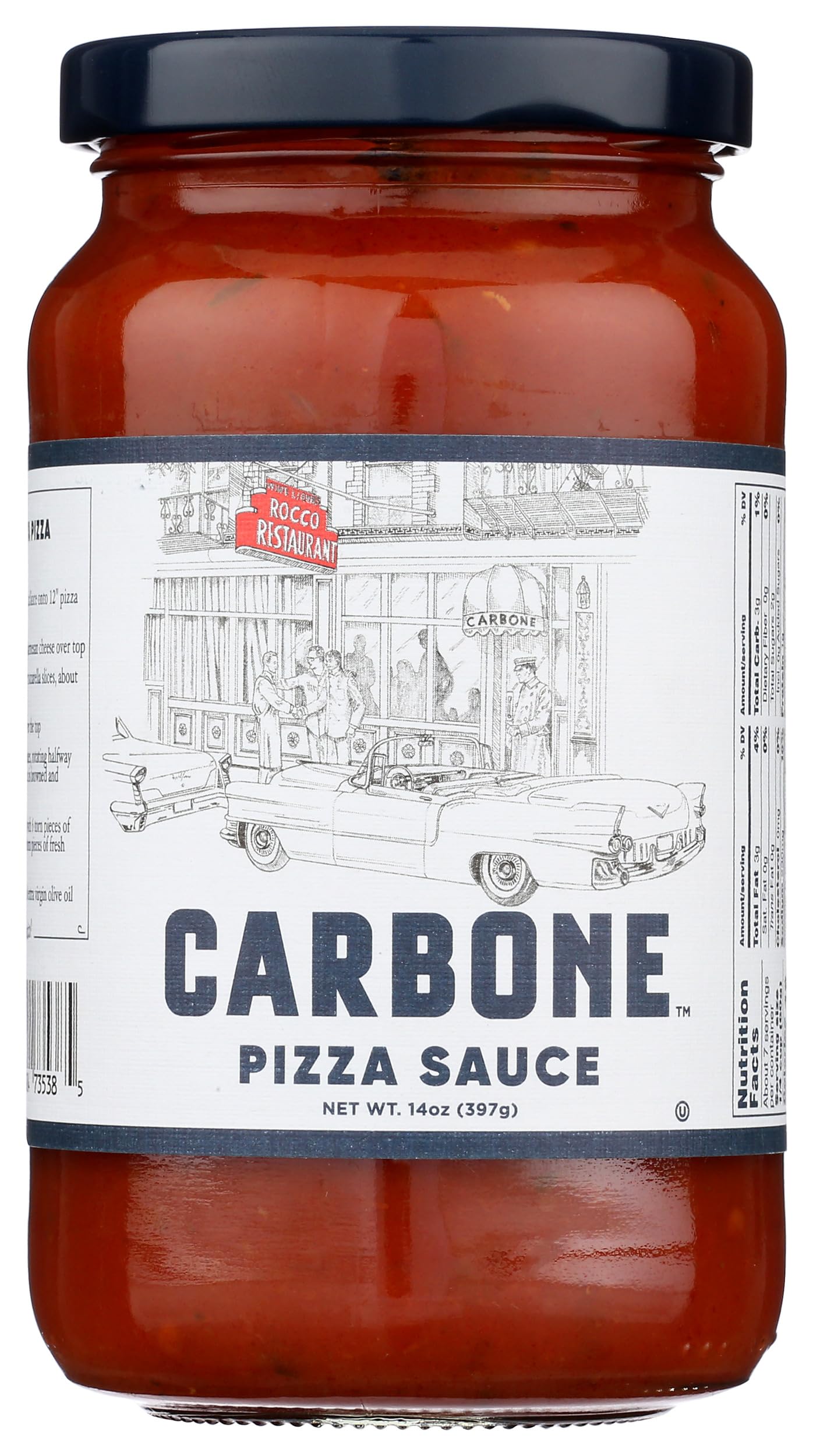 Carbone Carbone Original Pizza Sauce, 14 OZ