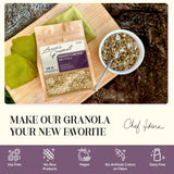 Laura's Gourmet Granola - Coconut Crunch - Gluten, Soy & Dairy Free - Organic Agave, Crunchy Coconut Chip, Organic Oil, Vegan, Chef's Trifecta