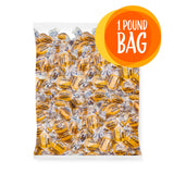 Sugar-Free Butterscotch Hard Candy | 1-Pound Bag - About 75 Pieces | Sugar Free Hard Candy Individually Wrapped | Smooth & Creamy Old School Butter