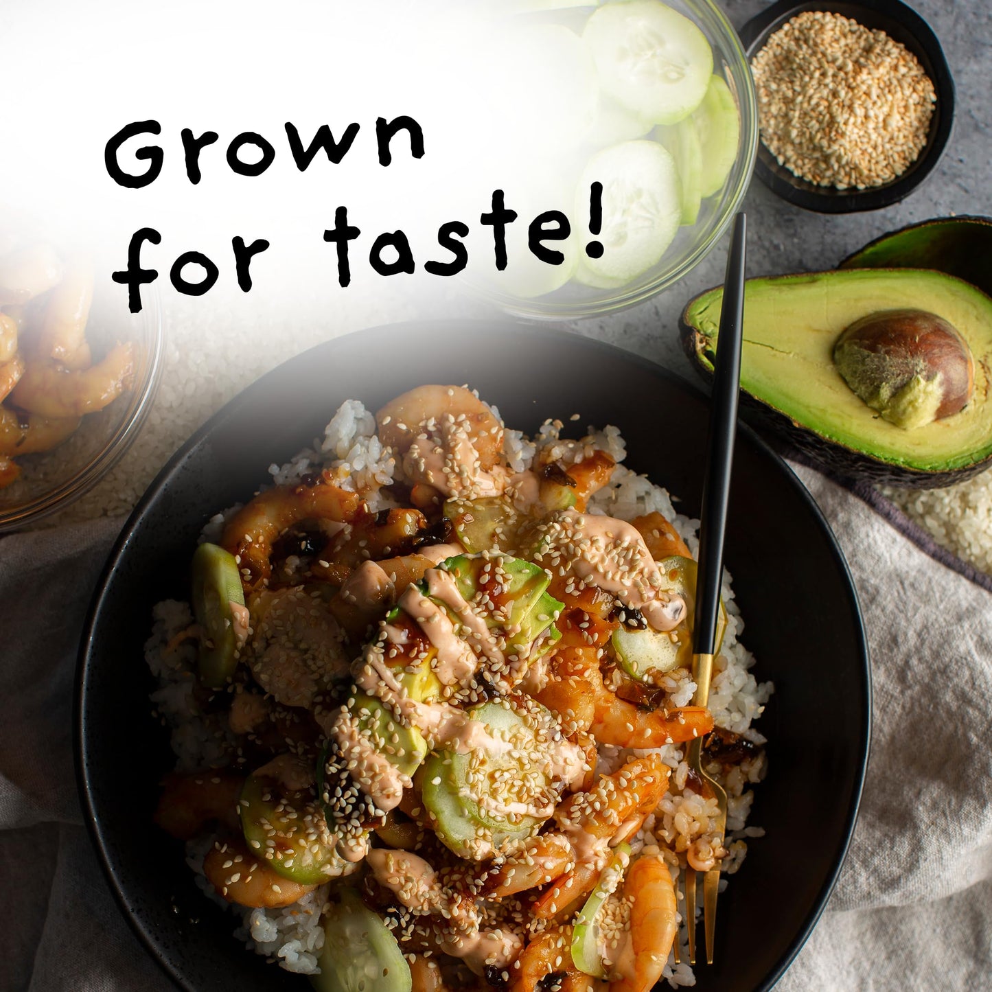 4Sisters - Authentic Short Grain Japonica Sushi Rice - Sustainably Grown - Women Owned - Farm to Table - 2lb