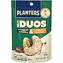 PLANTERS Nut Duos, Flavored Nuts, Peppercorn Pistachios & Parmesan Cashews 5oz
