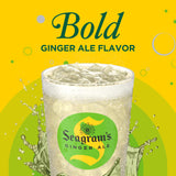 Seagrams Ginger Ale Soda Soft Drinks, 7.5 fl oz, 10 Pack