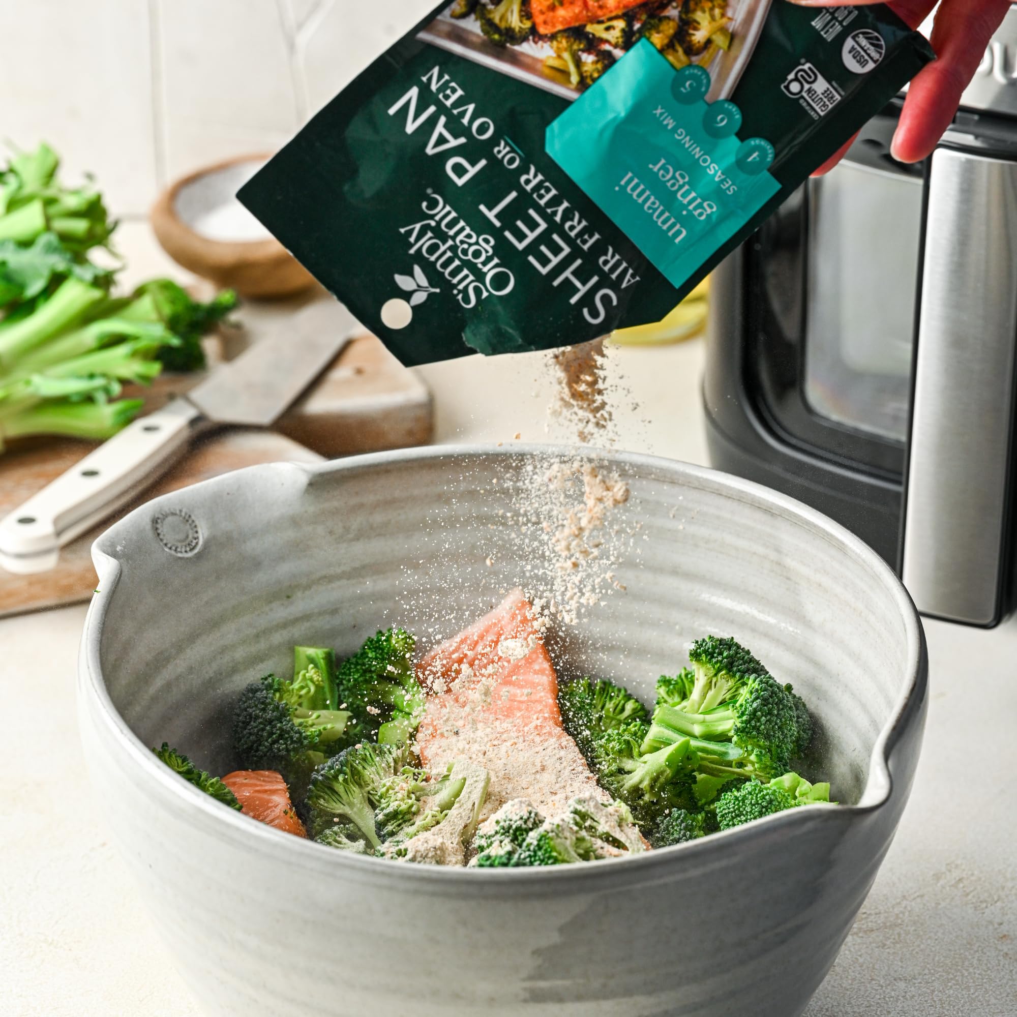 Simply Organic Sheet Pan Seasoning, Umami Ginger, 0.99 Ounce (Pack of 1)