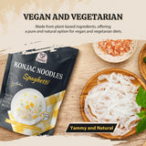 52USA Konjac Shirataki Noodle, Low Carb Pasta 52.8 Oz (1500 g), Keto and Paleo Friendly, Low Calorie, Sugar Free, Vegan, Ready to Eat, Gluten Free