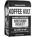 Koffee Kult Koffee Kult Medium Roast Smooth and Flavorful Medium Roast Coffee Beans- Perfect for a Relaxing Cup Anytime (Medium Roast, 32oz)
