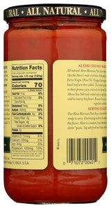 Alessi All Natural Marinara Pasta Sauce Chunky Style, 24 Ounce (Pack of 6)