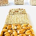 NY SPICE SHOP Crunch Bar - Pack of 3 Honey Bars (Peanut, Sesame & Honey Nut & Seed) - 12 Ounces Healthy Protein Snacks - Crunch Honey Candy - Great