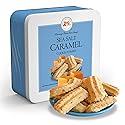 Mississippi Cheese Straw Factory Gift Tin Sea Salt Caramel Cookie Straws (Sea Salt Caramel, 10 Ounce)