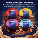 Lavazza Blue Coffee Capsules Variety Pack - 100 Count - Includes Decaf Dek, Gran Espresso, Top Class & Gold Selection - Compatible with Lavazza LB