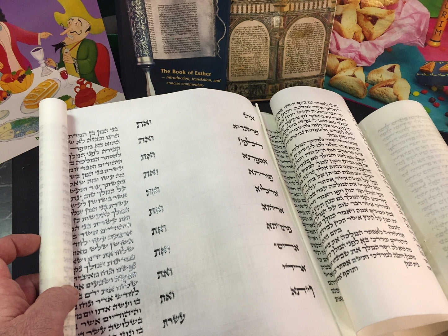 Kosher Handwritten Megillah Esther Scroll for Purim