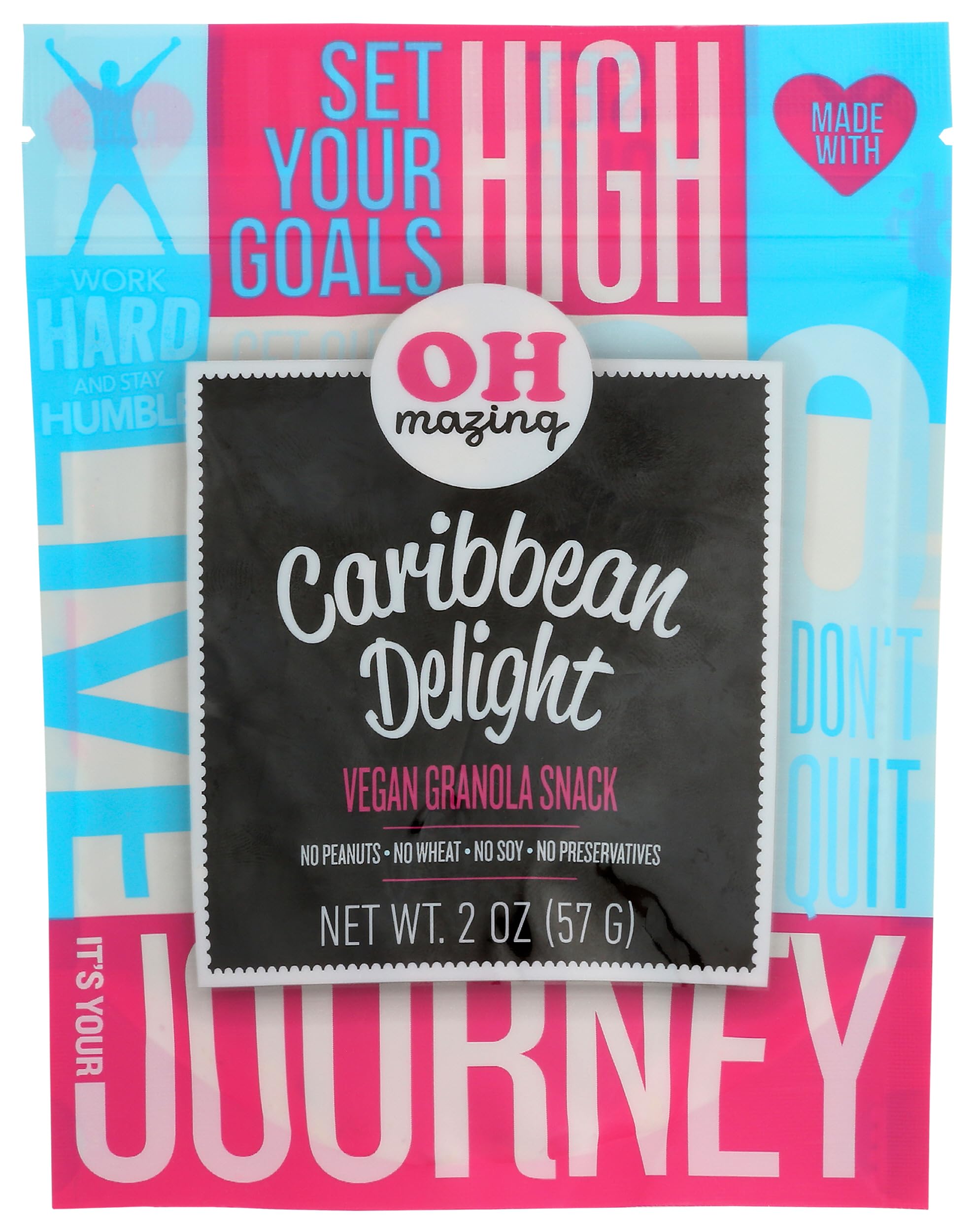Oh Mazing, Granola Caribbean Delight Snack Size, 2 Ounce