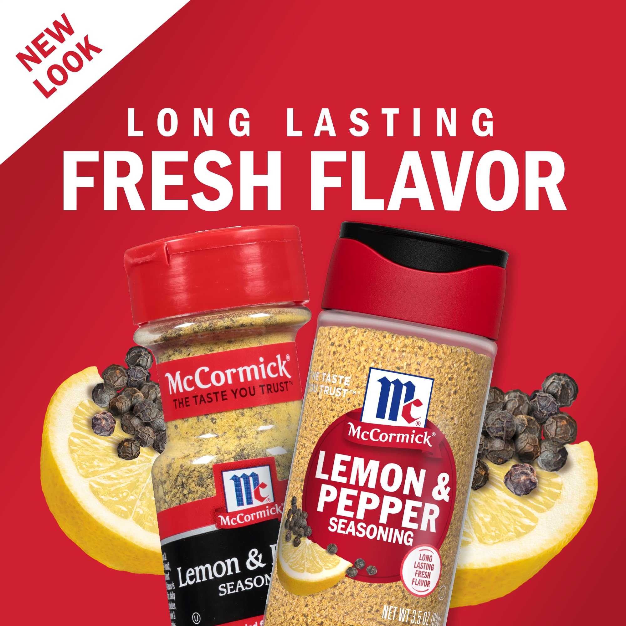 McCormick Lemon & Pepper Seasoning, 3.5 oz