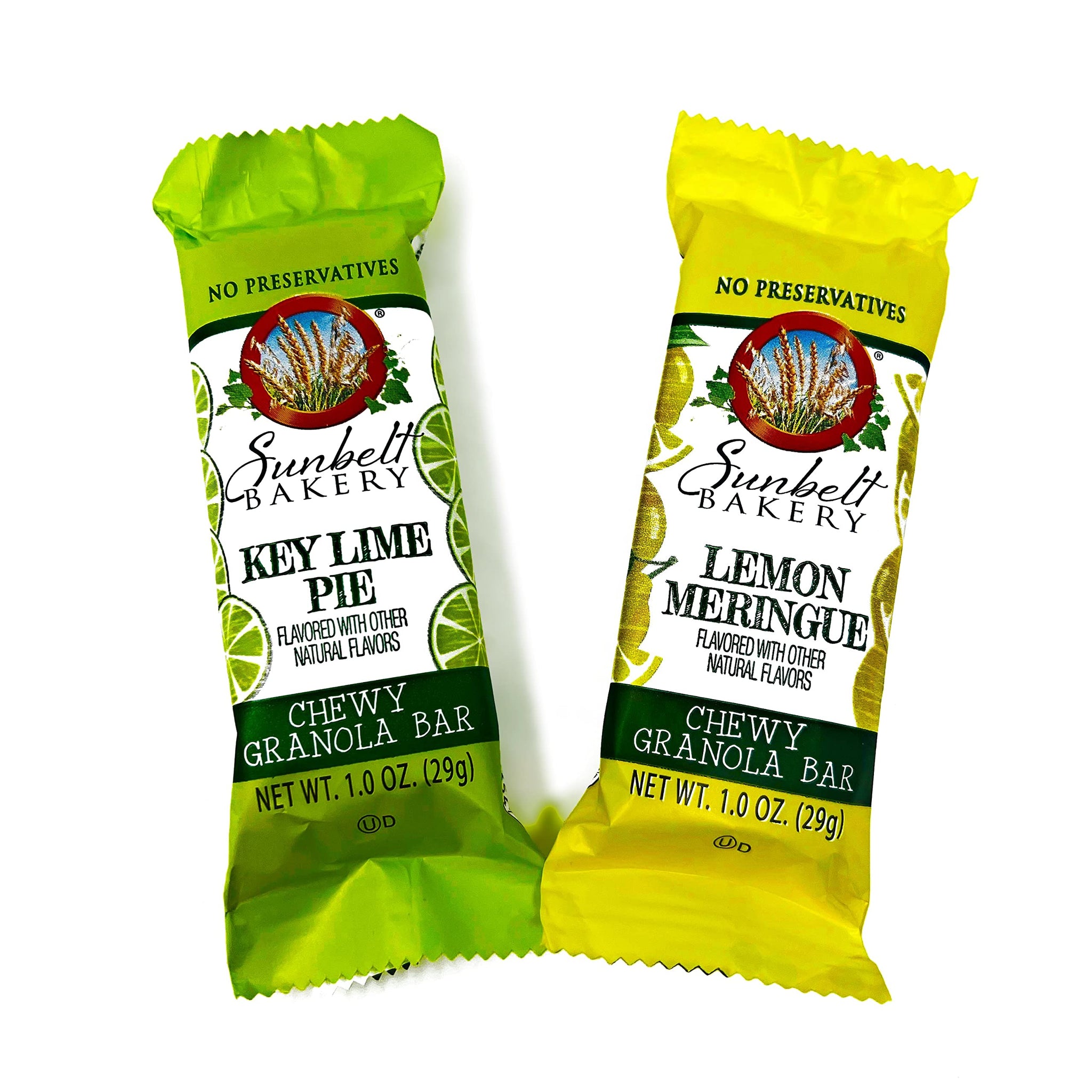 Sunbelt Bakery Lemon Meringue and Key Lime Granola Bars - 16 Bars - Sunbelt Bakery Pantry Combo Pack Chewy Breakfast and Snack Cereal Bars - Zero