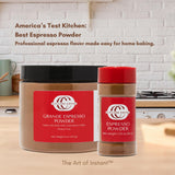 Civilized Coffee Espresso Powder Grande - Premium Colombian Coffee for Baking, Desserts & Smoothies, Non-GMO, Medium Roast, Fine Ground (6 oz)