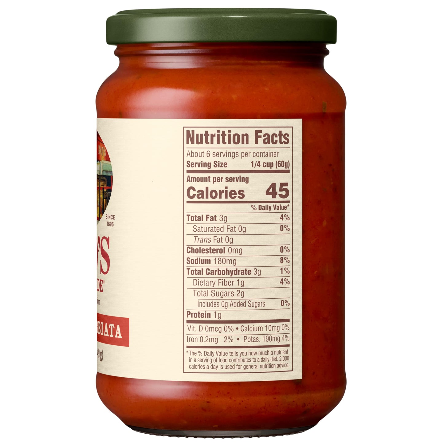 Rao's Homemade Arrabbiata Pizza Sauce Made with Italian Tomatoes, 12.3 oz