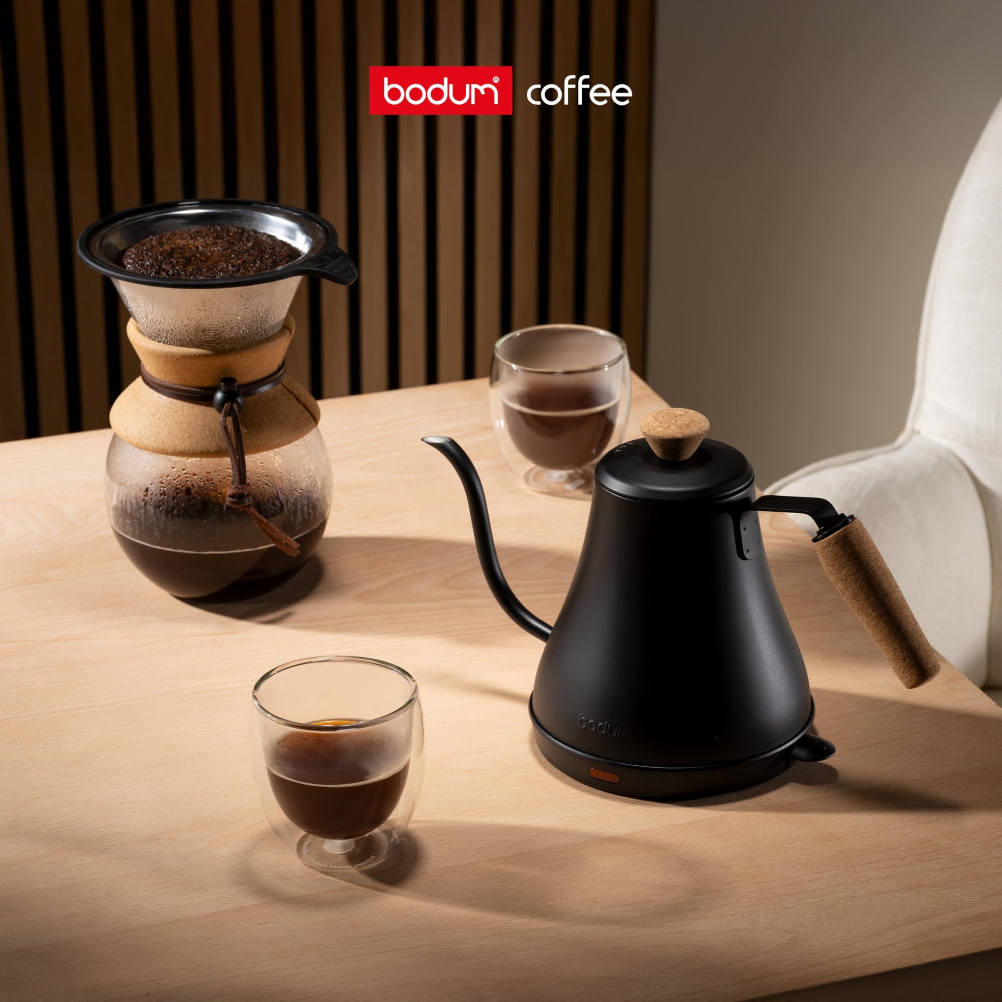 Bodum Roasting French Roast Coffee, Whole Bean, 12oz (340g) - Roasted in Denmark